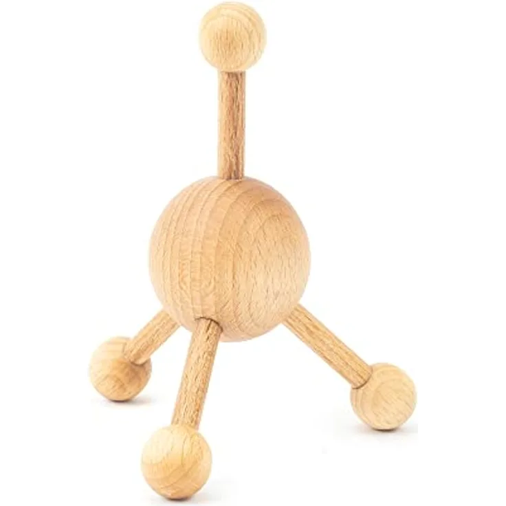 Tuuli Accessories Triggerpunkt Massagegerät Massager Massagespinne Rücken Nacken Schulter aus Holz