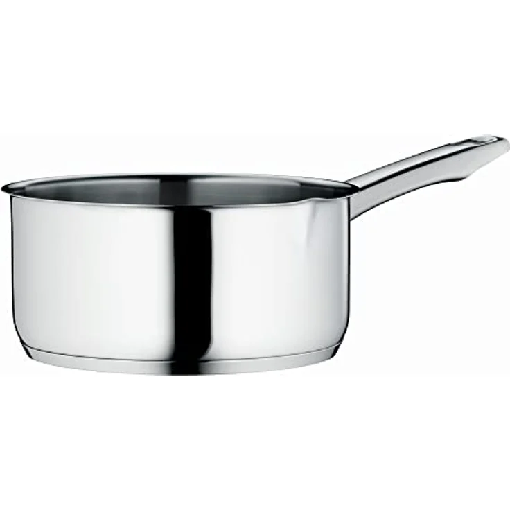 WMF Stielkasserolle 16cm, mit Schnaupe, ohne Deckel, Kochtopf klein 1,5l, Milchtopf Induktion, Cromargan Edelstahl poliert, unbeschichtet – Bild 2
