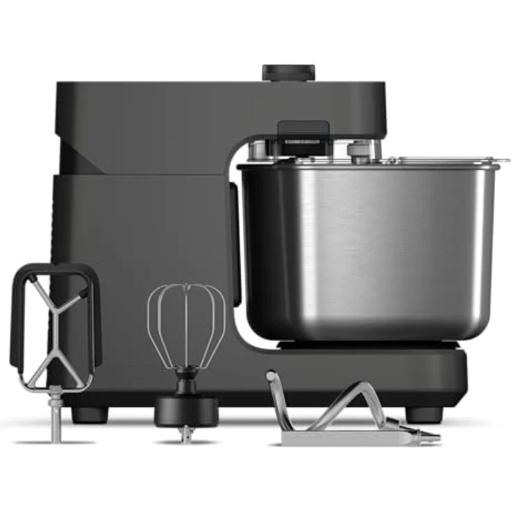 Ooni Halo Pro Spiralmixer Polar-Weiß – Profi-Teigqualität für Zuhause, hohe Kapazität, knetet, rührt und schlägt – Bild 1