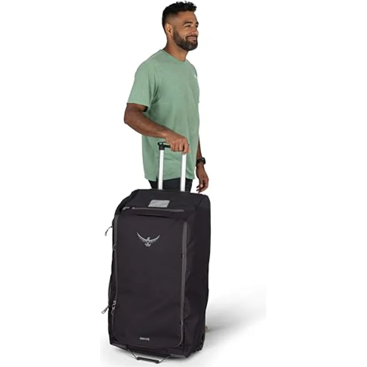 Osprey Daylite 115, 2 Rollen Reisetasche mit 115 l Volumen, Schwarz, 82 cm, wetterfest und arretierbarer Griff – Bild 10