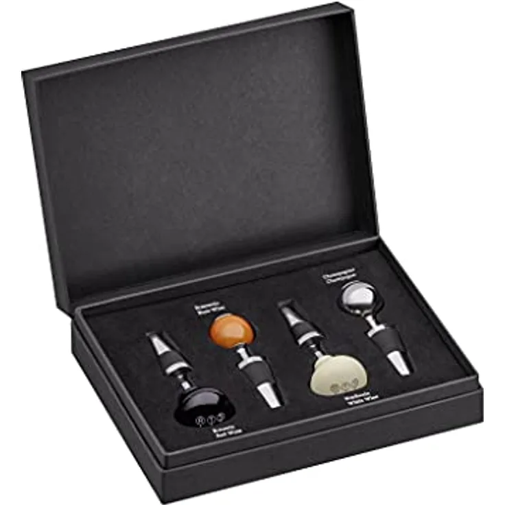 Mercedes-Benz Collection Mercedes-Benz Weinverschlüsse | 4er-Set | Schaltknaufoptik
