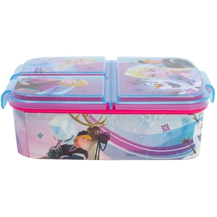 Stor Disney Frozen - 3 in 1 Frühstücksbox 15 x 9 x 7 cm – Bild 2