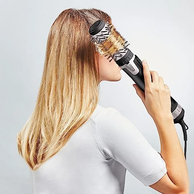 Rowenta Brush Activ Volume Shine CF9530F0, Heißluftbürste mit Ionisierungsfunktion und temperaturregulierbarem Styling, lila – Bild 5