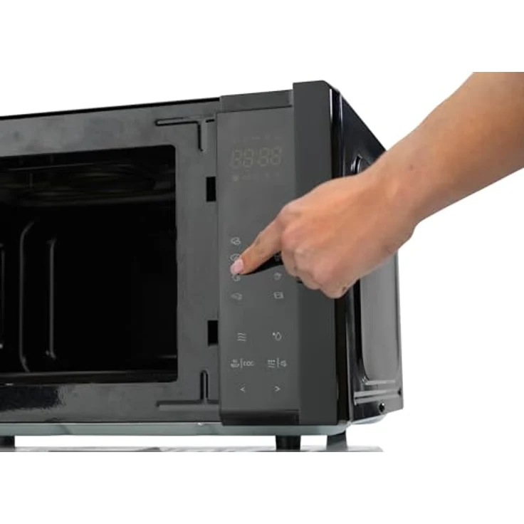 Hisense H25MOBS4HGI Mikrowelle / 25 L / 900W / InverterTech / Grill Combo / Premium gehärtetes Glas / Schwarz – Bild 5