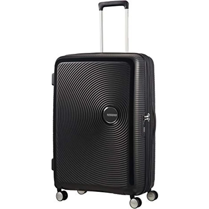 American Tourister Soundbox - Spinner L Erweiterbar Koffer, 77 cm, 110 L, Schwarz (Bass Black) – Bild 3