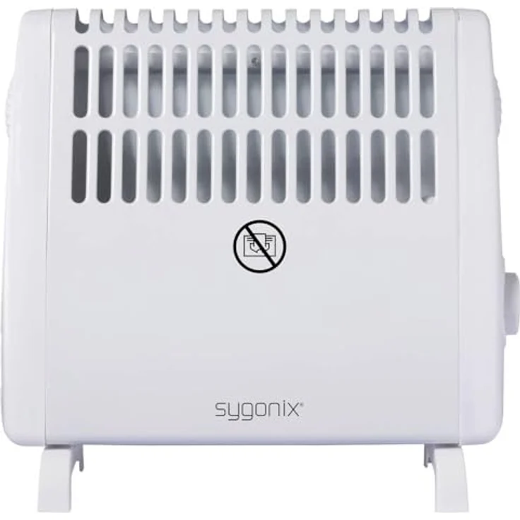 Sygonix SY-6771238 Frostschutzwächter 450 W, 500 W, Thermostat-Steuerung, Überhitzungsschutz, Weiß – Bild 2