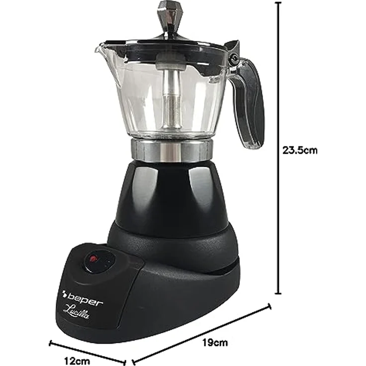 Beper BC.040N, Filterkaffeemaschine, Schwarz – Bild 11