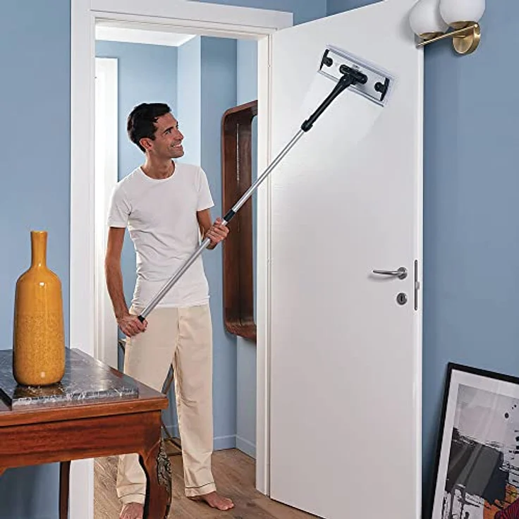 Moppy PTEU0281 Polti Dampfbodenwischer ohne Kabel, Cordless für Hartböden und vertikale waschbare Flächen, entfernt und vernichtet 99,9% der Viren, Keime und Bakterien, 0.7 L, 1500 W, weiß – Bild 6