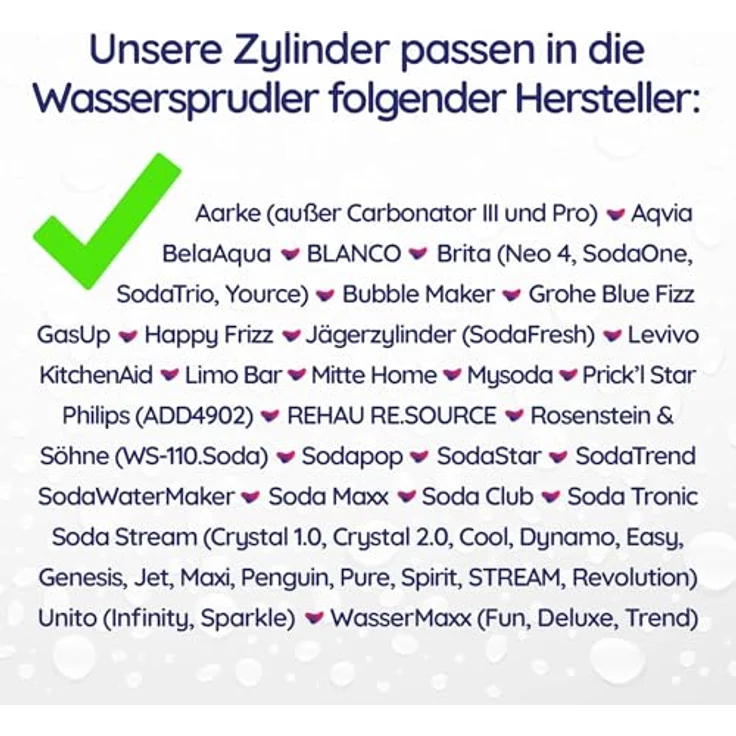 SodaTASTE Classic - CO2-Tauschzylinder für bis zu 60l gesprudeltes Wasser – Bild 6