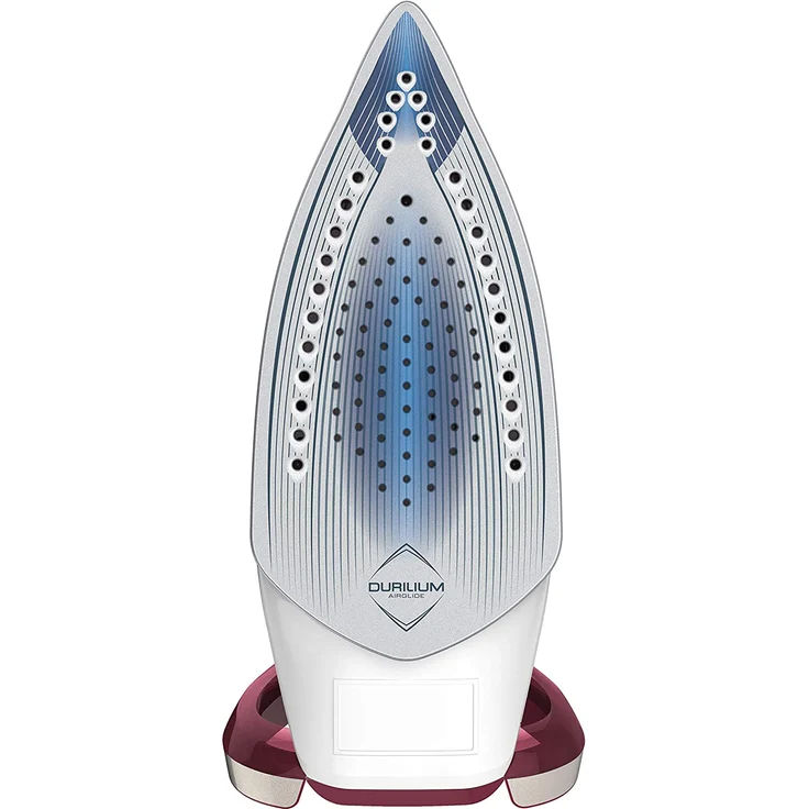 Tefal FV6810 Ultragliss Plus Dampfbügeleisen, 2800 Watt, Dampfstoßm 250 g/Min, Eco-Modus, 50 g/Min. Dampfabgabe, rot-weiß – Bild 3
