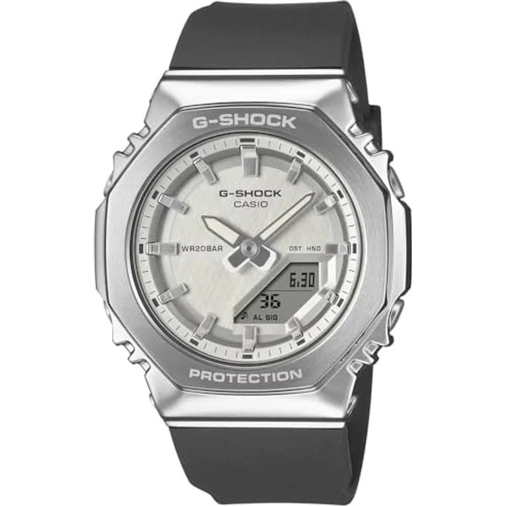 Casio G-Shock Damenuhr GM-S2110-1A7ER, klassische Sportuhr in Schwarz mit robustem Design – Bild 1