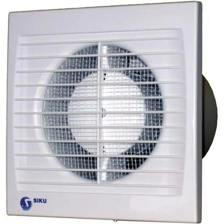 SIKU Silenta Wand- und Deckenlüfter 95 m³-h 10cm