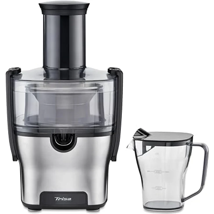 Trisa Pure Juice, Entsafter, Grau, Silber – Bild 2
