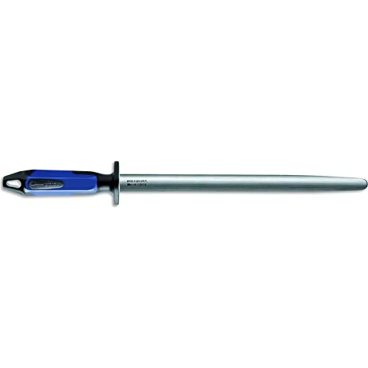 Dick Wetzstahl 30 cm oval - Messerschärfer mit Standardzugzug - Griff blau-schwarz