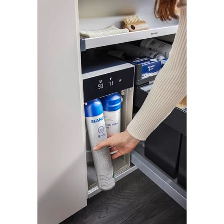 BLANCO CHOICE.All | Wasseraufbereitungs-Gerät in Dunkelgrau mit Touch-Display und CO2-Kartrusche - Preisvergleich – Bild 5