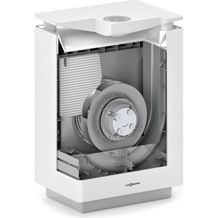 Viessmann Vitopure 250 mobiler Luftreiniger weiß für 35 m² mit HEPA- und Aktivkohlefiltern – Bild 4