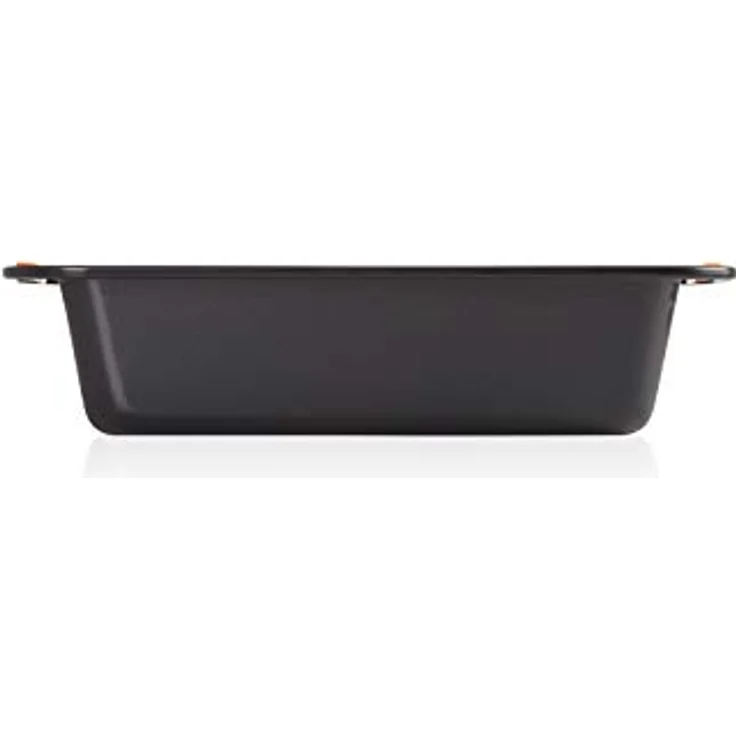Le Creuset Antihaft Kastenform, Rechteckig, 30 x 11,5 x 7 cm, PFOA-frei, Sauerteigbeständig, Aus Karbonstahl gefertigt, Anthrazit-Orange – Bild 5
