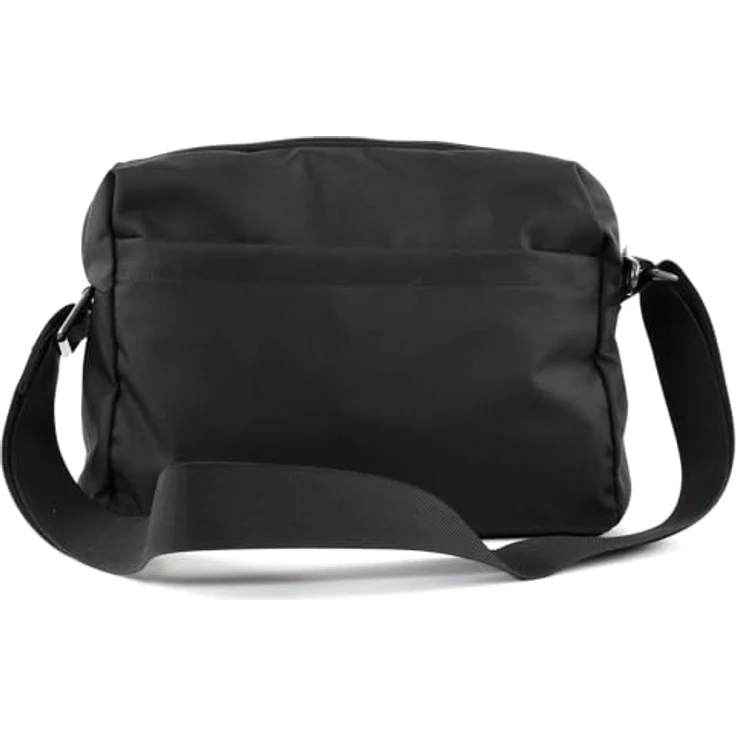 Mandarina Duck MD20 Umhängetasche, 28 cm, schwarzes Mitrix-Material, verstellbarer Trageriemen, praktische Fächer für optimale Organisation – Bild 4