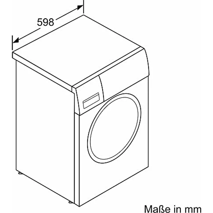 Bosch WGE02420, Frontlader Waschmaschine mit 7 kg Fassungsvermögen und 1400 U/min, EcoSilence Drive, ActiveWater Plus – Bild 20