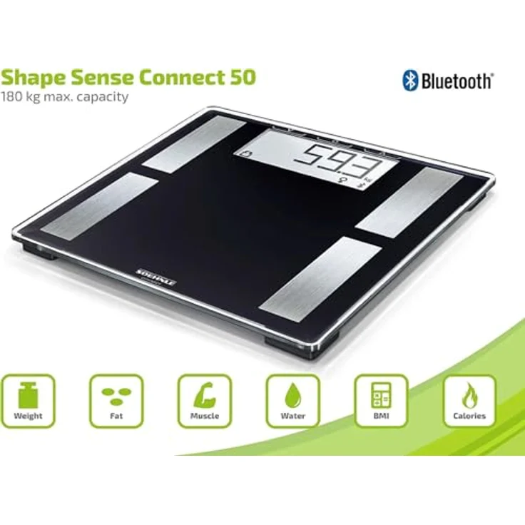 Soehnle 63879 PWD Shape Sense Connect 50 schwarz – Bild 3