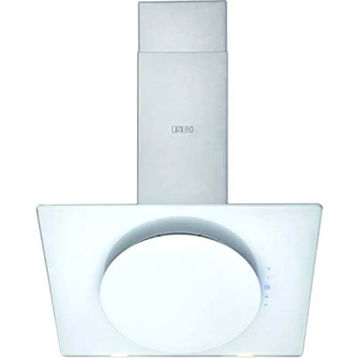 NEG Dunstabzugshaube KF106-ATW (Umluft/Abluft) weiß 60cm kopffrei mit LED-Beleuchtung, Randabsaugung, Glas-Front, 3 Motorstufen (max. 800m³/h), sehr leise – Bild 3