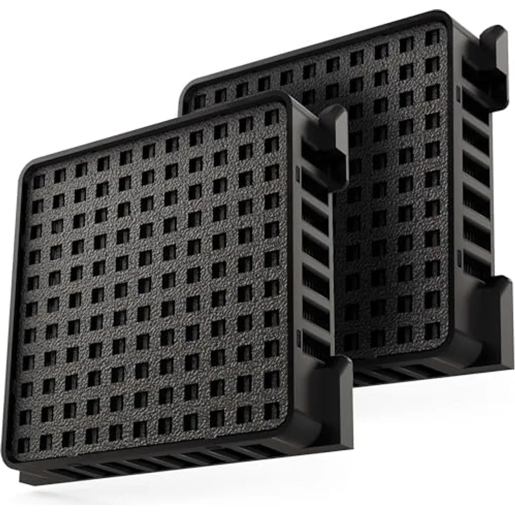 adapter universe Aktivkohlefilter 2 Stück, kompatibel mit Liebherr Fresh Air Kühlschränken, schwarz, Made in Germany