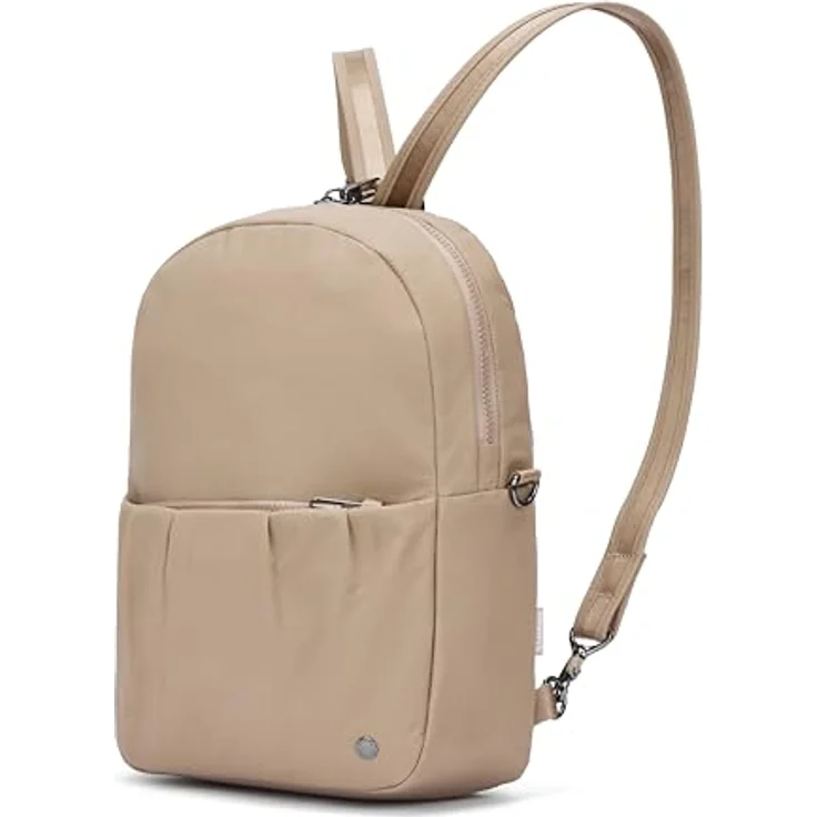 Pacsafe Citysafe CX, City Rucksack mit RFID-Schutz, grau, 34 cm, aus 100% Nylon – Bild 3