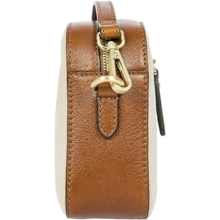 Bric's Volterra Trama Umhängetasche, 100% Leder, 21 cm, beige – Bild 4