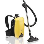 MELISSA, 16420275 Rückenstaubsauger,Rucksack Staubsauger Rücken-Sauger-Wandsauger 899 Watt,mit Blas-Funktion, Gelb Schwarz, 25, 5 x 49 x 32 cm, W