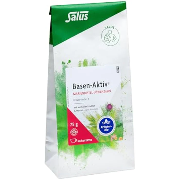 Salus Basen Aktiv Nr2Marien Loew Bio, 75 g Tee mit wertvollen Früchten und Wurzeln – Bild 5