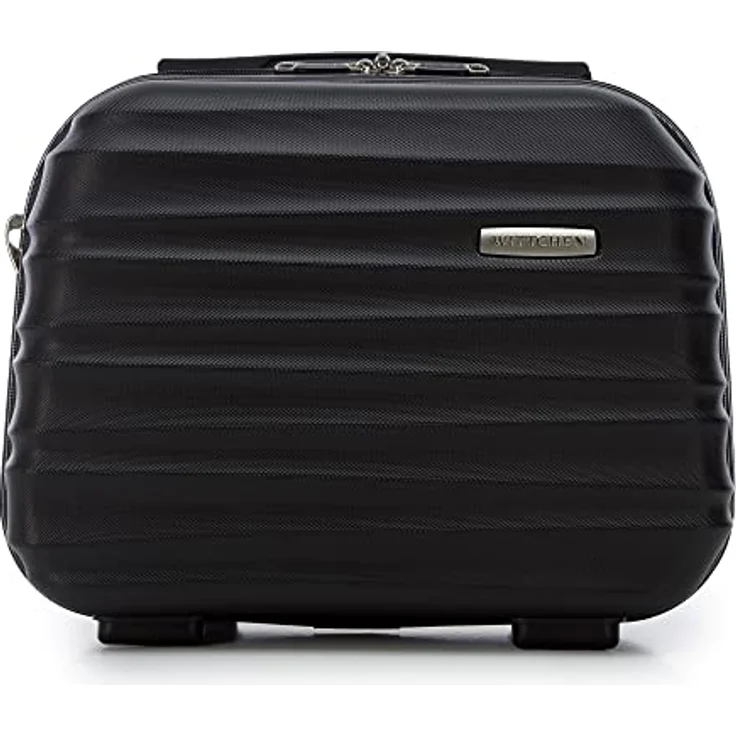 WITTCHEN Kosmetikkoffer Schwarz ABS Hartschalen aus der Groove Line Kollektion – Bild 1