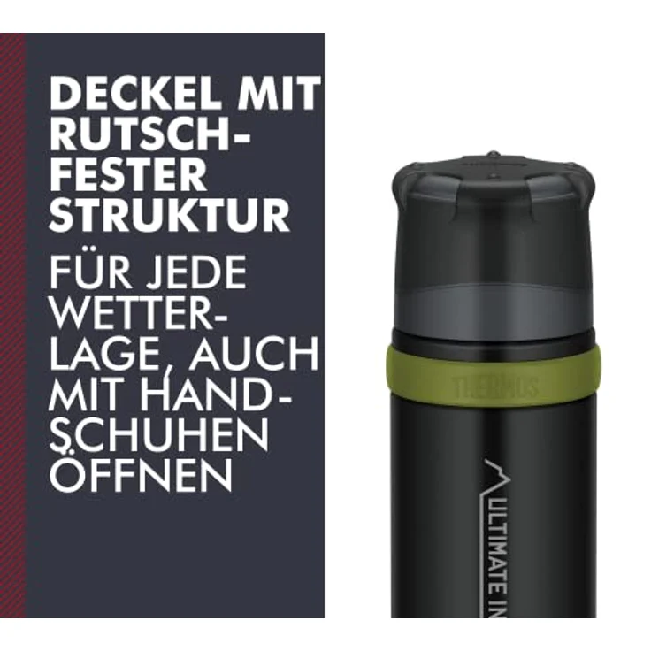Thermos Isolierflasche Mountain Charcoal Black 0,9L 4015.232.090 – Bild 4