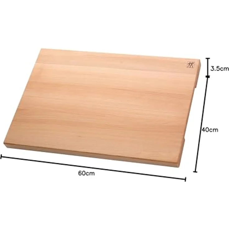 Zwilling Schneidbrett, Massive Buche, Holz, Braun, 60 x 40 x 3.5 cm – Bild 6