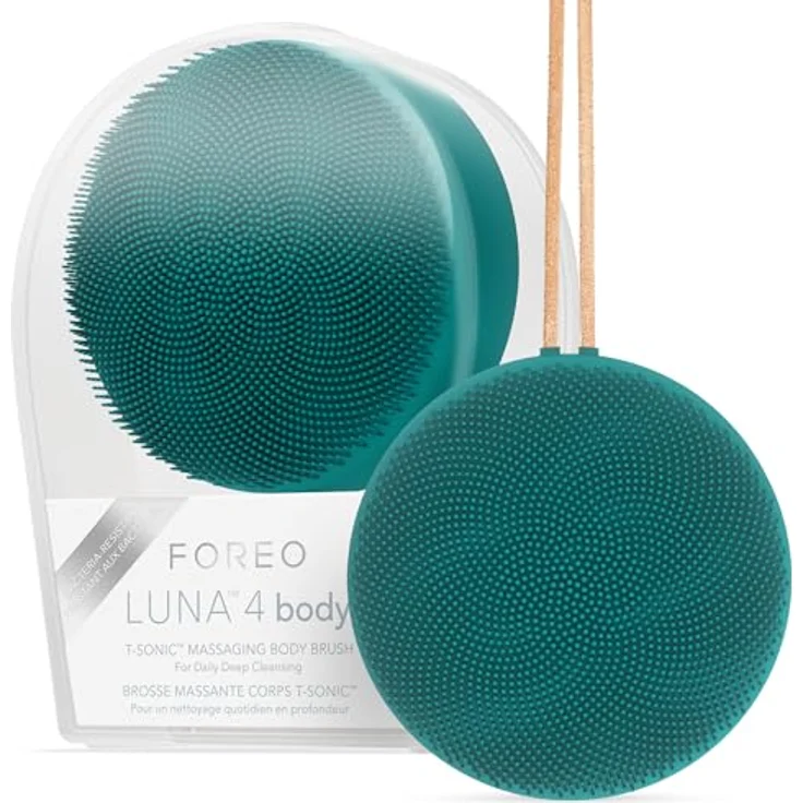 Foreo Luna 4 Body, Körperreinigungs- und Massagegerät mit 12 Intensitätsstufen, wasserbeständig, hypoallergen, USB wiederaufladbar – Bild 1