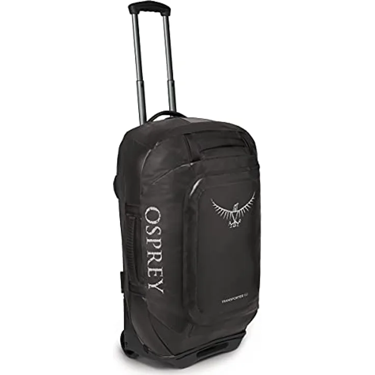 Osprey, Rolling Transporter 60 Koffer, Schwarz, 60 l, L, ideal für Bergsport-Aktivitäten