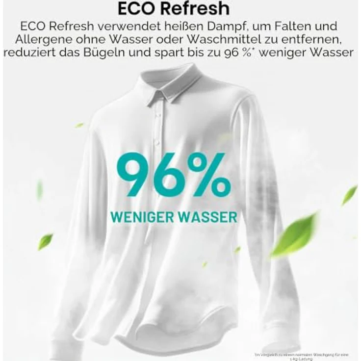 Hisense WF5I9043BWFS, Freistehende Waschmaschine, 9 kg, 1400 U/min, Energieeffizienzklasse A, Weiß – Bild 5