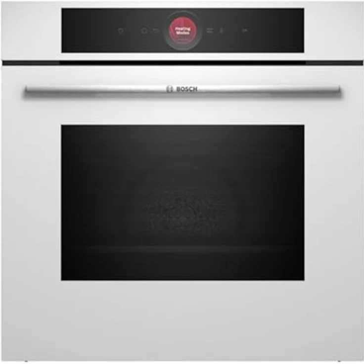 BOSCH HBG7741W1, Multifunktionsofen 60 cm, Serie 8, TFT TouchControl, AirFry, Assist-Funktion, Home Connect, Pyrolyse, weiß – Bild 1