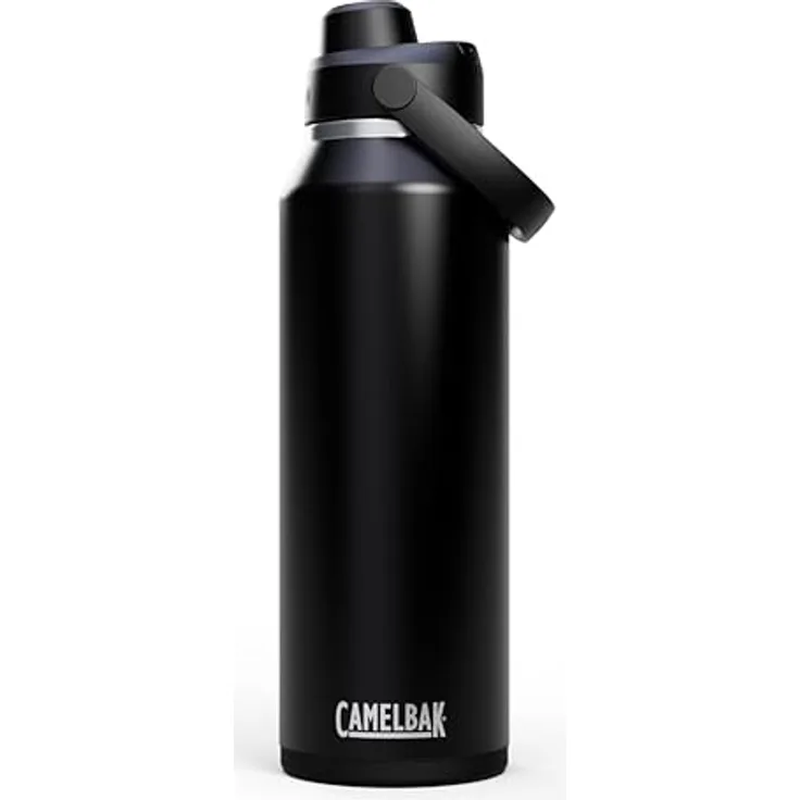 CAMELBAK Thrive Chug Isolierte Edelstahl Wasserflasche, 1,2 L, leicht zu tragen, auslaufsicher, schwarz