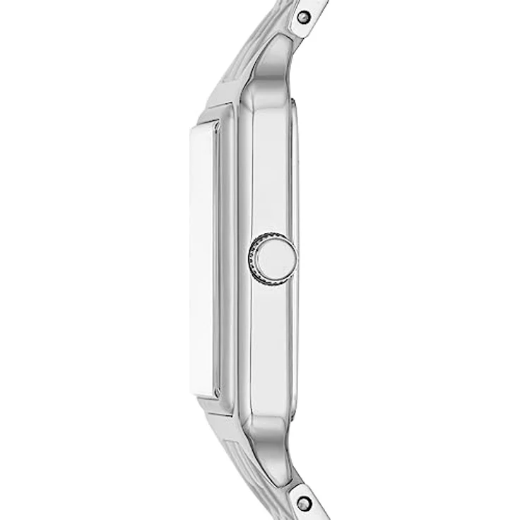 Fossil Damenuhr Raquel, Quarzwerk, 23mm Silbernes Edelstahlgehäuse mit Edelstahlarmband, ES5221 – Bild 2