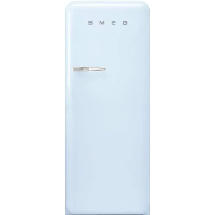Smeg FAB28RPB6 Stand-Kühlschrank, 244 l Nutzinhalt, Pastellblau, 50's Style, rechts, freistehend, mit Umluftkühlung – Bild 2