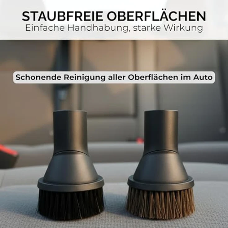 Maxorado Komfort Auto Staubsauger Düsen Set, 5-teilig mit NW35 und 32mm Adapter, kompatibel mit Bosch Siemens Miele Kärcher Einhell Numatic Severin Dirt Devil Rowenta – Bild 4