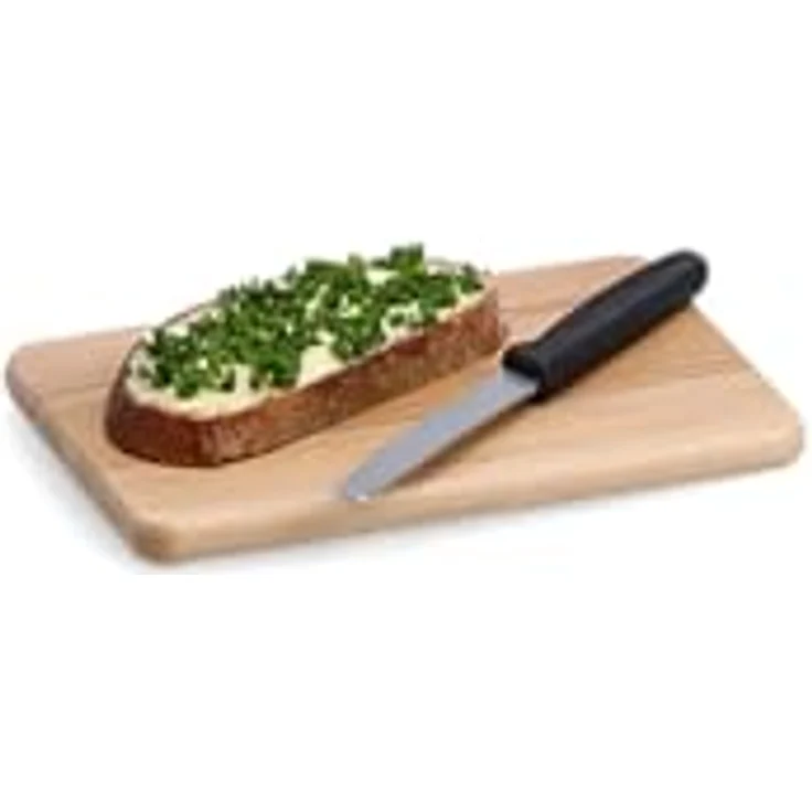 Zeller 22004 Vesperbrettchen, 3-er Set, Buche, ca. 22 x 14 x 1 cm – Bild 4