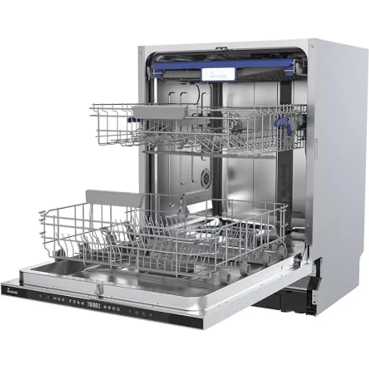 KKT KOLBE DW60VI 60 cm Geschirrspüler, vollintegrierbar mit Besteckschublade, LED-Beleuchtung, automatischer Türöffnung, 7 Programmen für 14 Maßgedecke – Bild 3