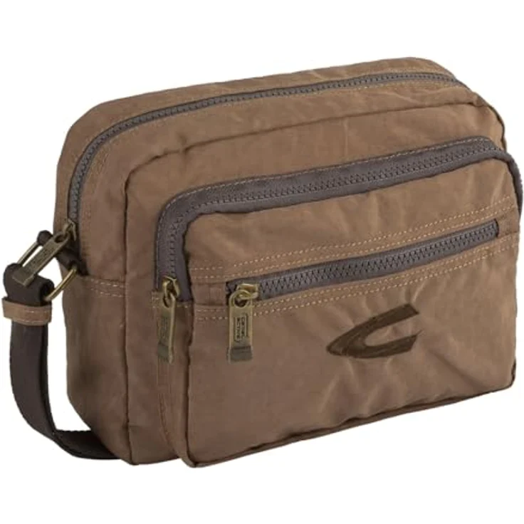 camel active Journey Umhängetasche, 28 cm, braun, 100% Polyester, 28 x 11 x 20.5 cm – Bild 1
