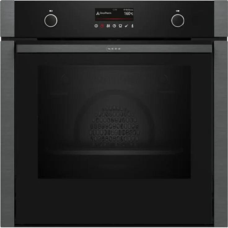 Neff B6ACP7AG3, N 50, Backofen, 60 x 60 cm, Graphite-Grey, Made in Germany - Hochwertiger Backofen mit idealem Design – Bild 1