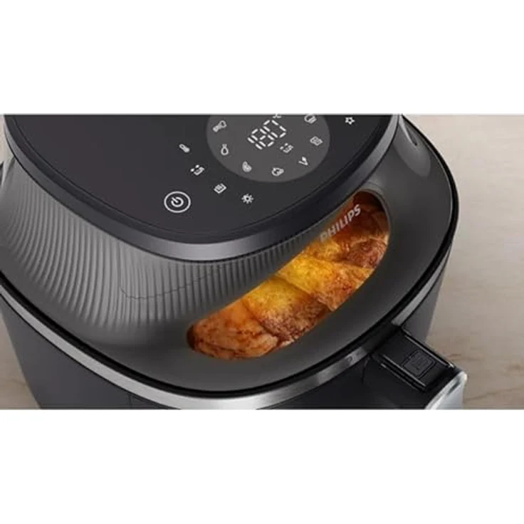 Philips 3000 Series Airfryer NA341/00, 7.2L Fritteuse in Schwarz – Bild 5
