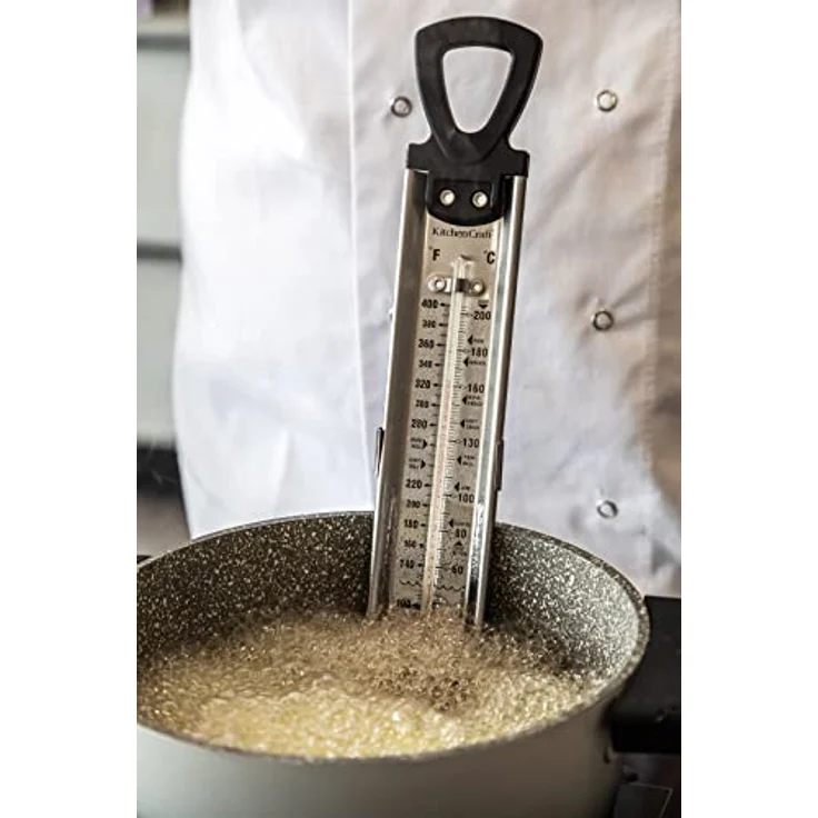 KitchenCraft Home Made Deluxe Küchenthermometer, Edelstahl – Bild 7