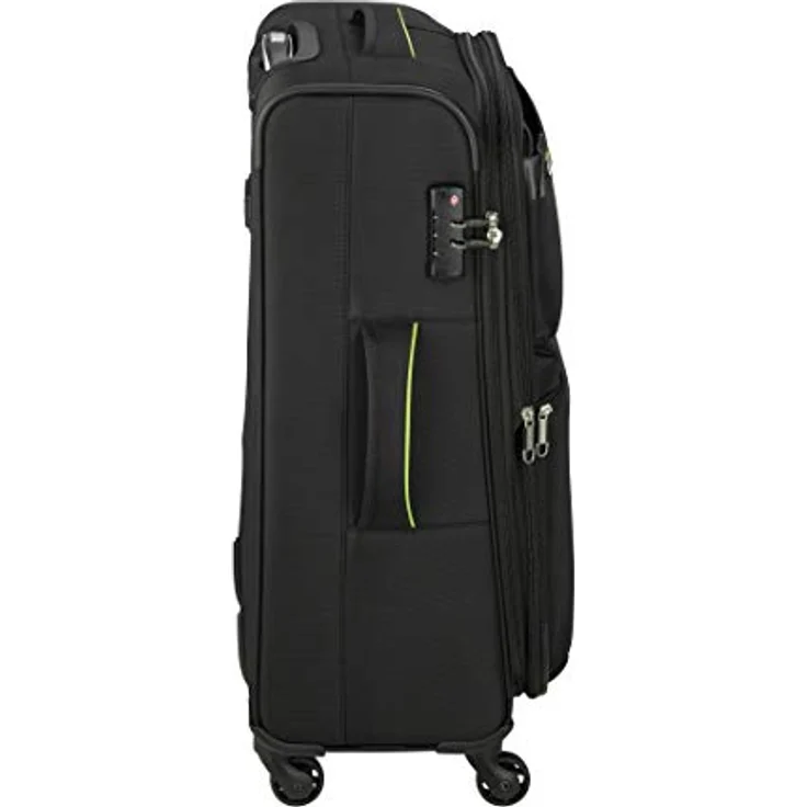 D&N Travel Line 6704 Koffer, 65 cm, 61L, Schwarz – Bild 2