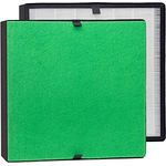 alfda alfdaTrueHEPA Filter-Komplett-Set für ALR550 Comfort Luftreiniger, antibakterieller Partikel-Filter, geeignet für Allergiker, grüner textiler Catechin-Vorfilter