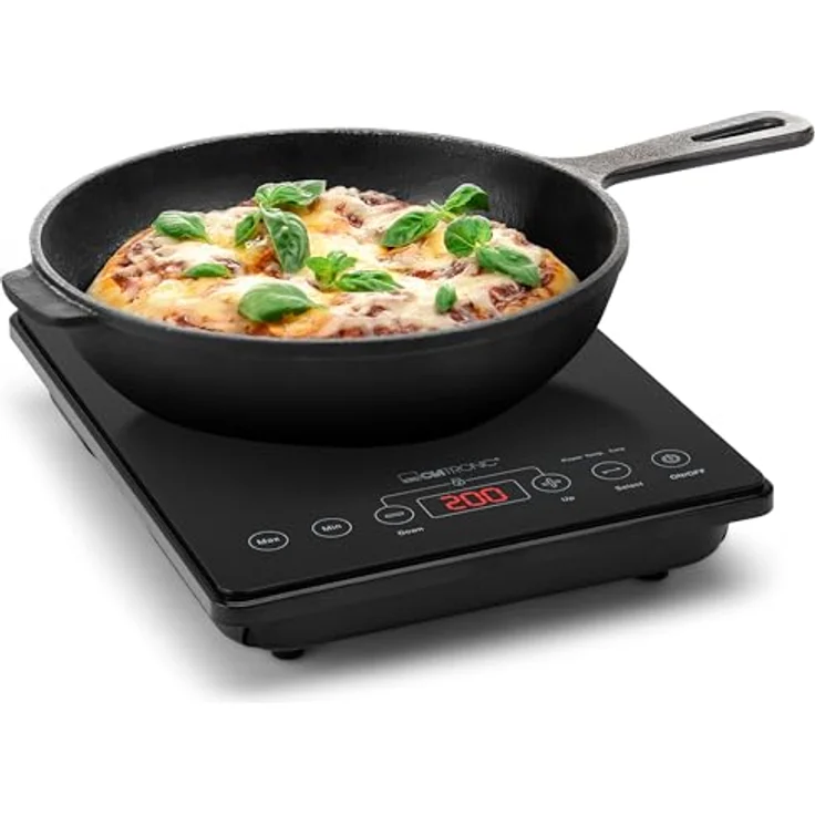 Clatronic EKI 3569, Kochplatte, Betriebsart elektrisch, Breite 29 cm – Bild 8